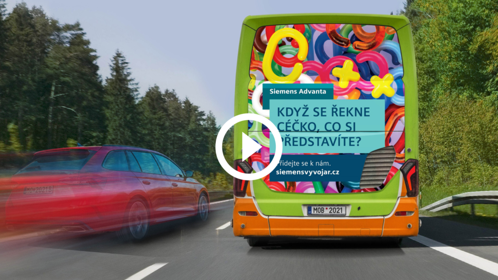 FlixBus kampaň pro značku Siemens