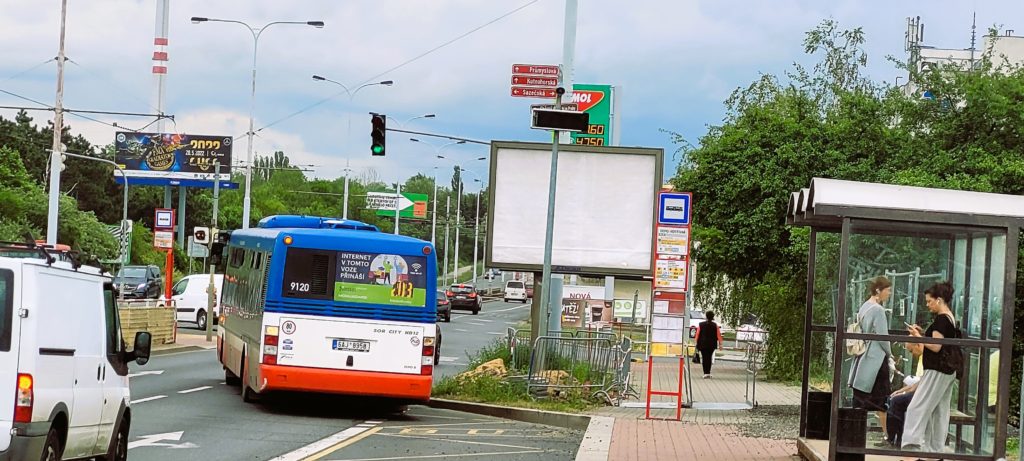 Nordic Telecom kampaň na formátu Zadní okno