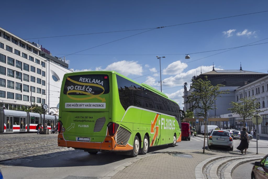 Reklamní plocha FlixBus