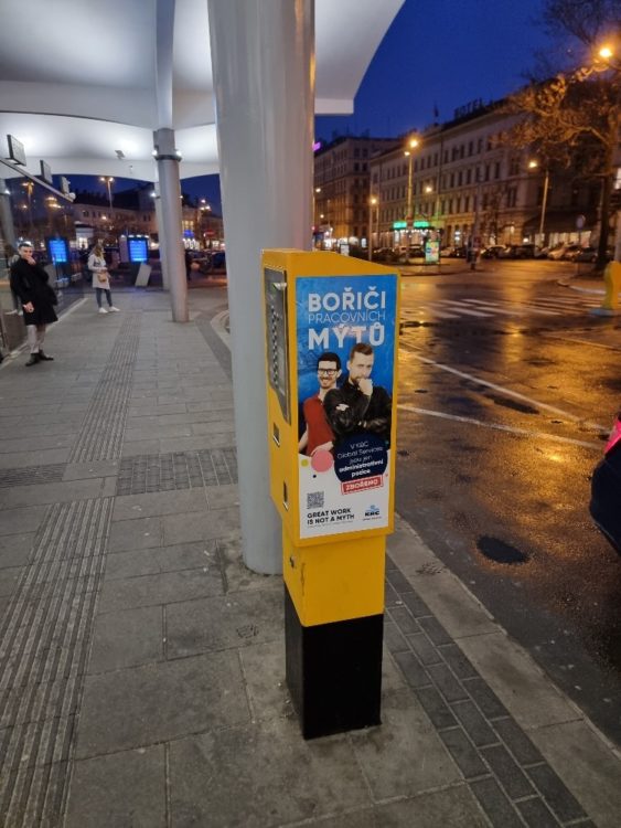 Kampaň MB Ticket Poster Bořiči mýtů