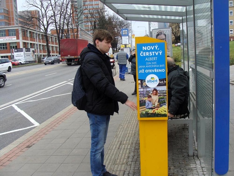 MB Ticket Poster ve Zlíně pro Albert