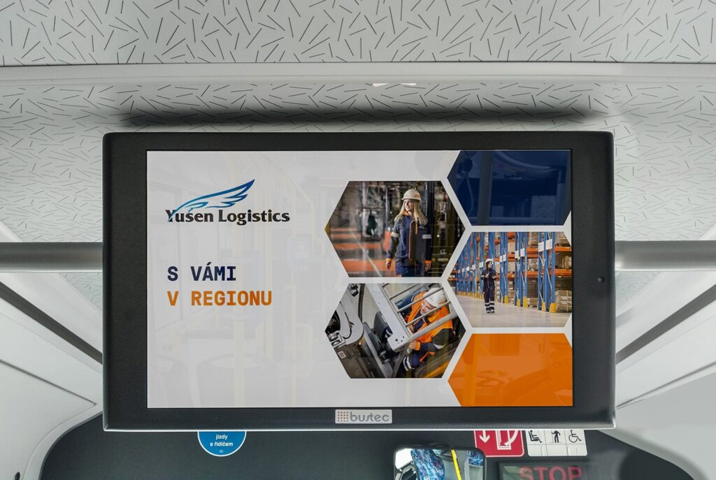 LCD kampaň pro Yusen Logistic