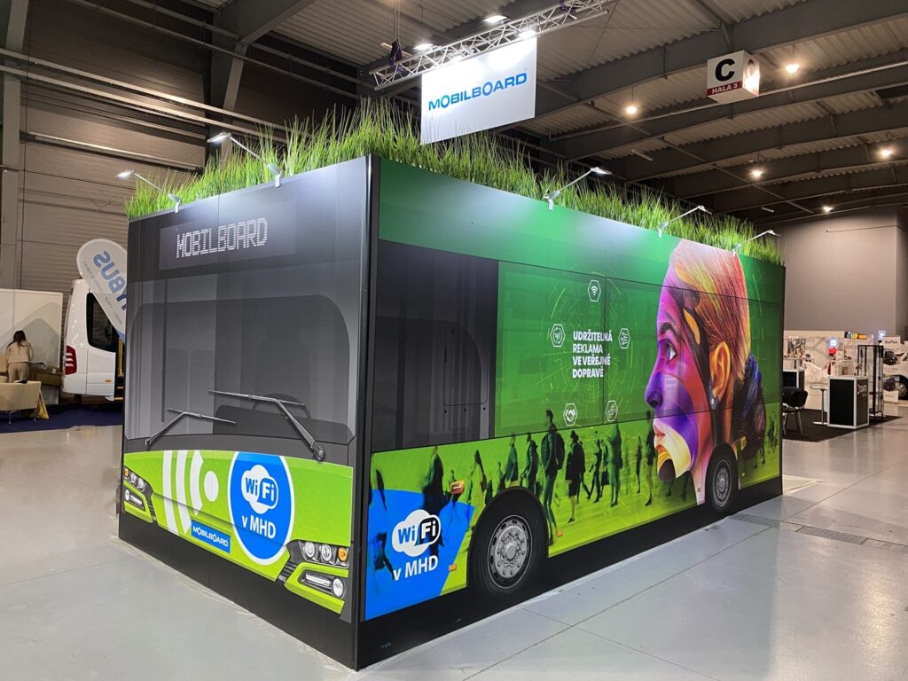 Udržitelný veletržní stránek MOBILBOARD
